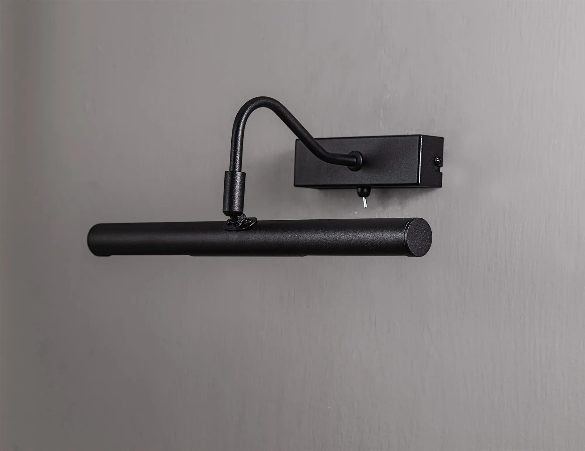 Abacus Wall/Picture Light 35cm Switched 2 Light Satin Black D0636  Deco Abacus Satin Black